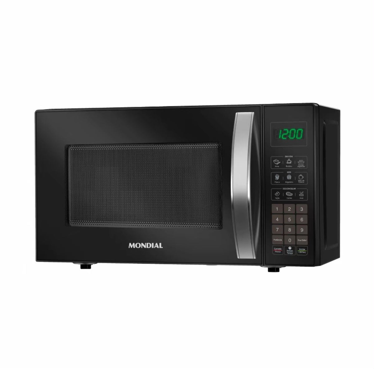 MICRO-ONDAS MONDIAL 21L 1200W + KIT DE POTES GRÁTIS, ÚLTIMAS 20 UNIDADES!