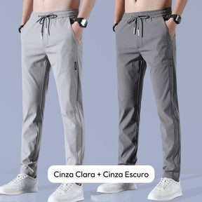 😎 PROMO 🚨🚨 PAGUE 1 LEVE 2 + 4 CUECAS DE BRINDE! Calça Flex Confort Premium - PAGUE 1 LEVE 2 + 4 CUECAS DE BRINDE!