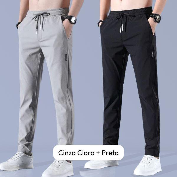 😎 PROMO 🚨🚨 PAGUE 1 LEVE 2 + 4 CUECAS DE BRINDE! Calça Flex Confort Premium - PAGUE 1 LEVE 2 + 4 CUECAS DE BRINDE!
