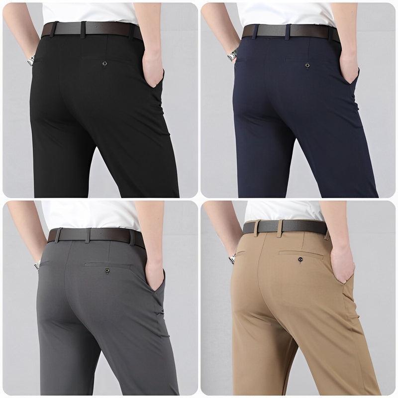 COMPRE 2  LEVE 3 |  Calça Social Clássica Alfaiataria + Cinto de Brinde