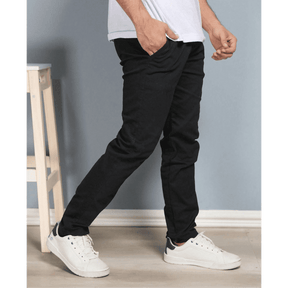 Calça Reta Masculina em Sarja - Kit 4 Unidades