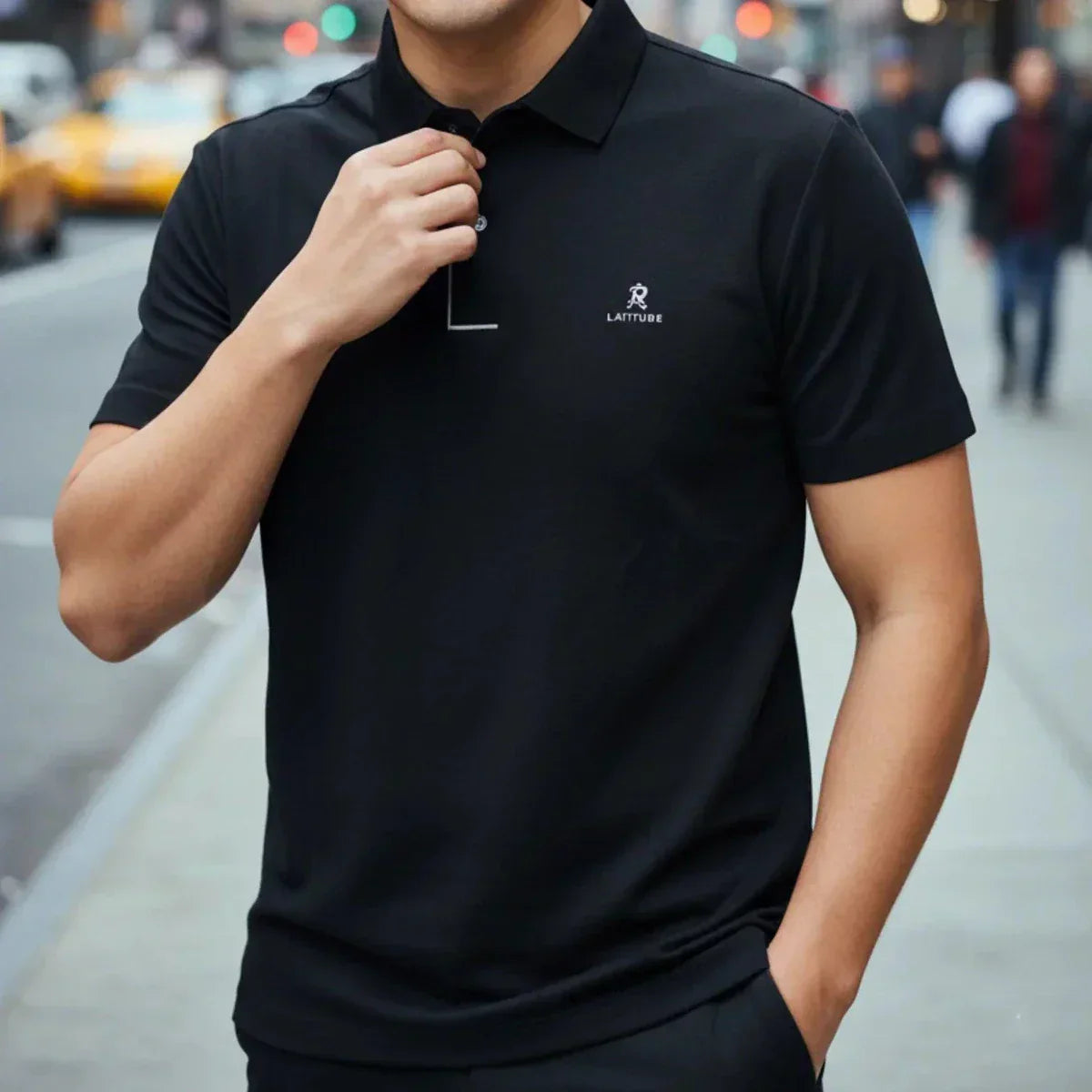|Leve 6, Pague Só 3| Camisa Polo Latitude Masculina em Poliéster e Elastano com Secagem Rápida e Alta Resistência + BRINDES