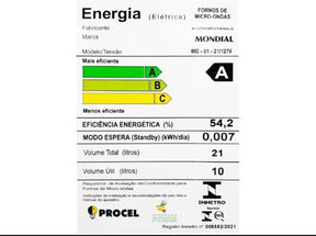 MICRO-ONDAS MONDIAL 21L 1200W + KIT DE POTES GRÁTIS, ÚLTIMAS 20 UNIDADES!