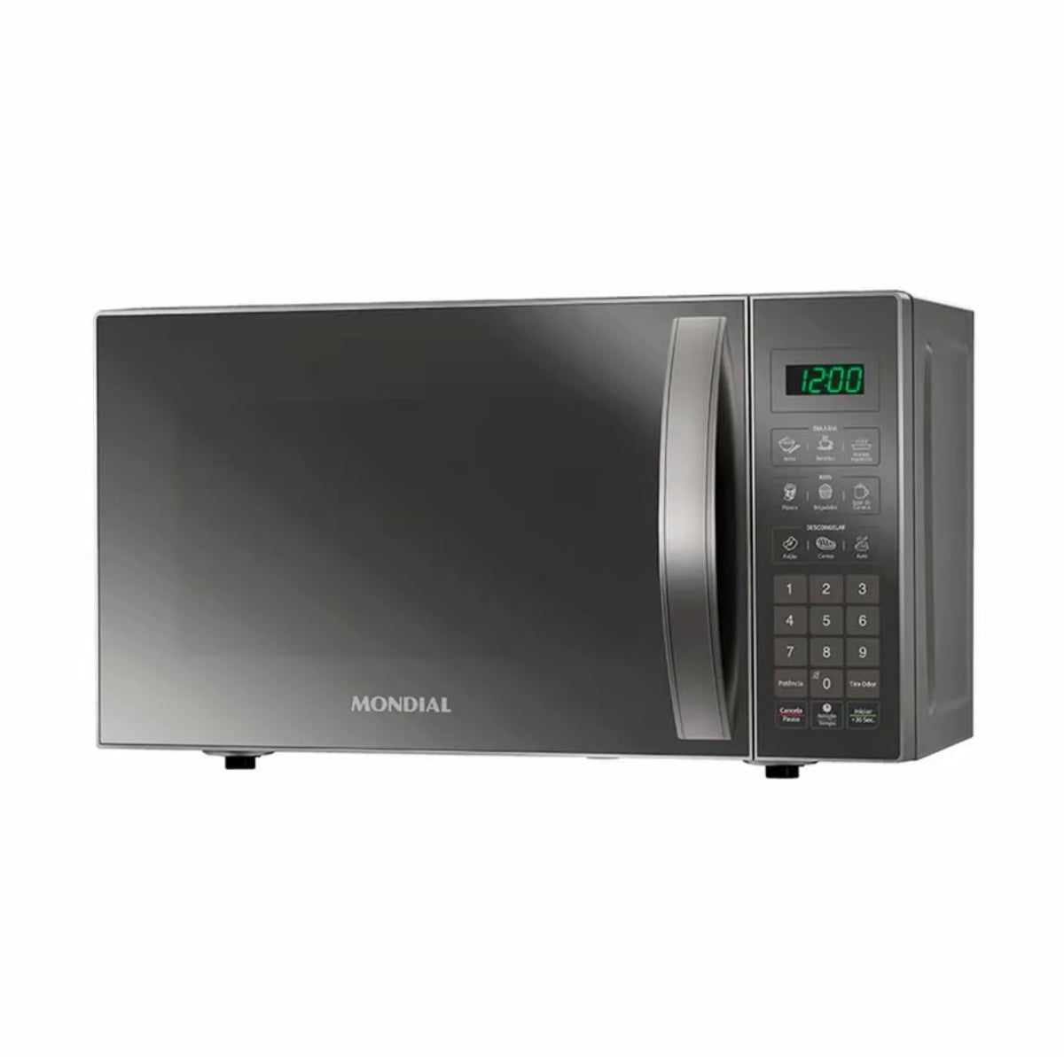 MICRO-ONDAS MONDIAL 21L 1200W + KIT DE POTES GRÁTIS, ÚLTIMAS 20 UNIDADES!
