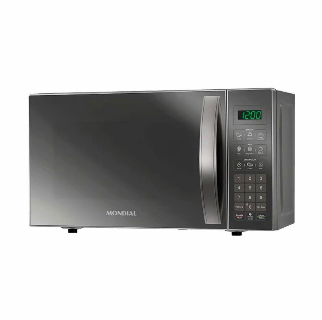 MICRO-ONDAS MONDIAL 21L 1200W + KIT DE POTES GRÁTIS, ÚLTIMAS 20 UNIDADES!