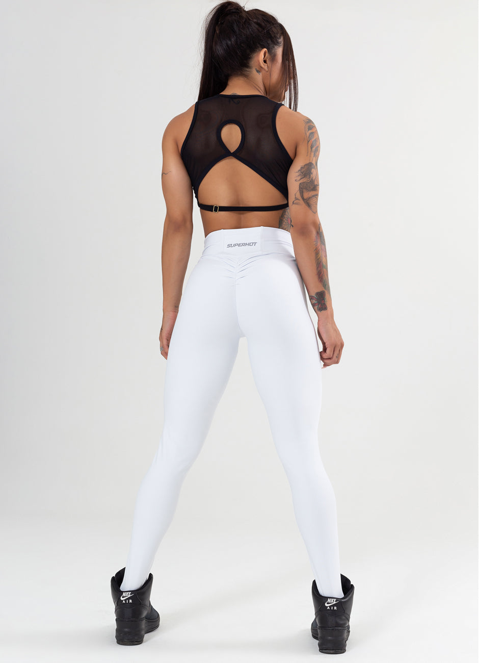 Legging Superhot Blackout Branco CAL5252 (Cópia)