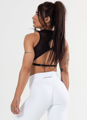 Legging Superhot Blackout Branco CAL5252 (Cópia)