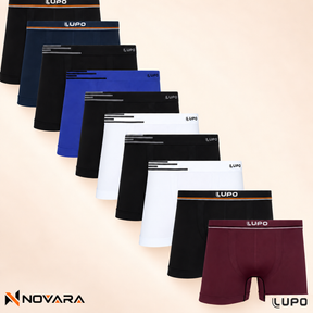 🚨 [LEVE 10, PAGUE 4] KIT 10 CUECAS BOXER LUPO + NECESSAIRE MASCULINA DE BRINDE 🎁 | QUEIMA DE ESTOQUE: ÚLTIMOS 4 KITS DISPONÍVEIS 🔥