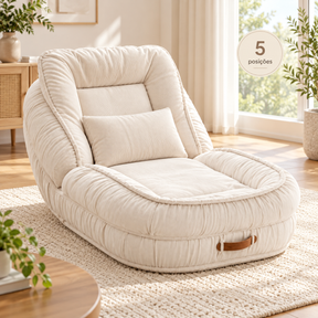 🚨 COMPRE 1 E LEVE 2 POLTRONAS-CAMA + BRINDES EXCLUSIVOS! RECLINÁVEL EM 5 POSIÇÕES, MACIA E DOBRÁVEL. RESTAM APENAS 8 UNIDADES!