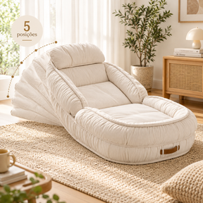 🚨 COMPRE 1 E LEVE 2 POLTRONAS-CAMA + BRINDES EXCLUSIVOS! RECLINÁVEL EM 5 POSIÇÕES, MACIA E DOBRÁVEL. RESTAM APENAS 8 UNIDADES!