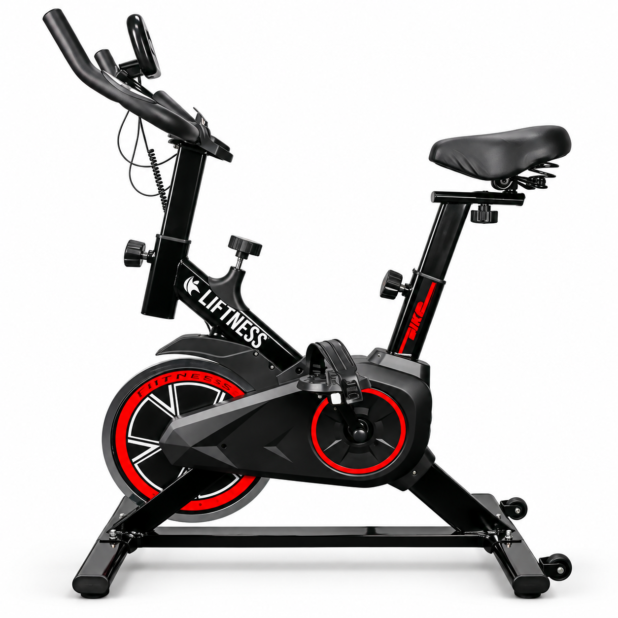 BIKE ERGOMÉTRICA FITNESS SUPORTA ATÉ 200KG  PAINEL DIGITAL + KIT TREINO FUNCIONAL E GARRAFA ESPORTIVA! ÚLTIMAS 20 UNIDADES 🚨