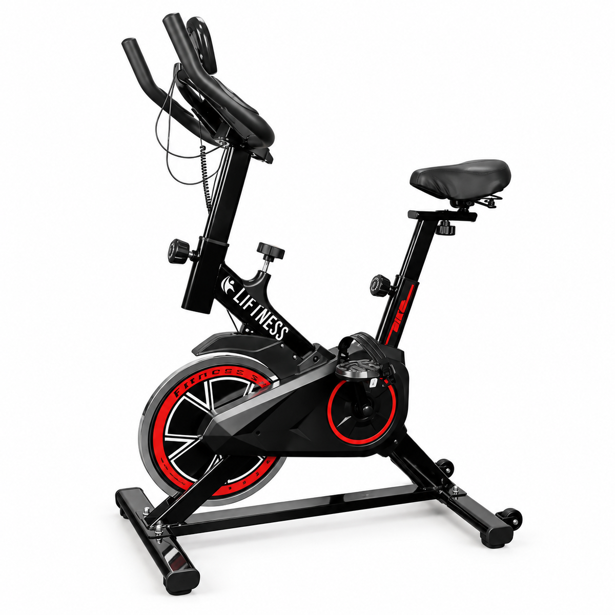 BIKE ERGOMÉTRICA FITNESS SUPORTA ATÉ 200KG  PAINEL DIGITAL + KIT TREINO FUNCIONAL E GARRAFA ESPORTIVA! ÚLTIMAS 20 UNIDADES 🚨