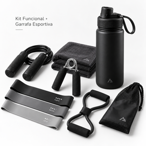 BIKE ERGOMÉTRICA FITNESS SUPORTA ATÉ 200KG  PAINEL DIGITAL + KIT TREINO FUNCIONAL E GARRAFA ESPORTIVA! ÚLTIMAS 20 UNIDADES 🚨
