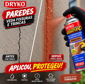 🚨  KIT COMPLETO 5 CORES – LEVE TODOS OS SPRAYS VEDATUDO IMPERMEABILIZANTE 400ML + LUVAS, ESPÁTULA E FITA VEDA TRINCA 🔥
