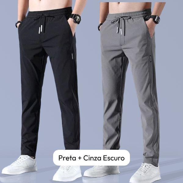 😎 PROMO 🚨🚨 PAGUE 1 LEVE 2 + 4 CUECAS DE BRINDE! Calça Flex Confort Premium - PAGUE 1 LEVE 2 + 4 CUECAS DE BRINDE!